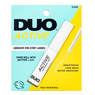 Ardell Duo Active Adhesive For Strip Lashes лепило за мигли Clear 4,6 g