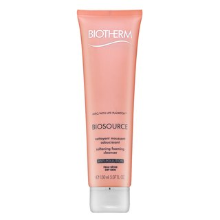 Biotherm Biosource Softening Foaming Cleanser подхранващ почистващ гел за суха кожа 150 ml