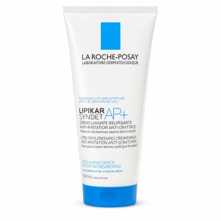 La Roche-Posay Lipikar подхранващ защитен почистващ крем Syndet AP  Cream Wash 200 ml