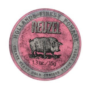 Reuzel Pink Pomade помада за коса за силна фиксация 35 g