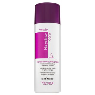 Fanola No Yellow Thermo-Protective Cream Защитен крем за платиново руса и сива коса 150 ml