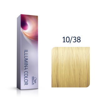 Wella Professionals Illumina Color професионална перманентна боя за коса 10/38 60 ml