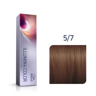 Wella Professionals Illumina Color професионална перманентна боя за коса 5/7 60 ml