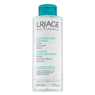 Uriage мицеларна вода за отстраняване на грим Thermal Micellar Water Combination To Oily Skin 500 ml