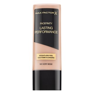 Max Factor Lasting Performance Long Lasting Make-Up дълготраен фон дьо тен за уеднаквена и изсветлена кожа 101 Ivory Beige 35 ml