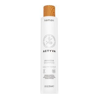 Kemon Actyva Purezza Shampoo дълбоко почистващ шампоан против пърхут за нормална до мазна коса 250 ml