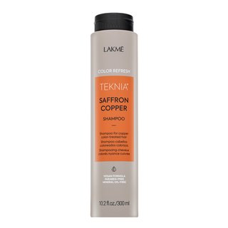 Lakmé Teknia Color Refresh Saffron Copper Shampoo цветен шампоан за съживяване на медни оттенъци 300 ml