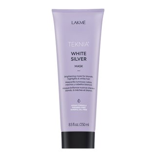 Lakmé Teknia White Silver Mask Неутрализираща маска за платинено руса и сива коса 250 ml