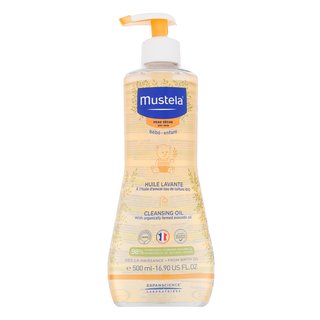 Mustela Bébé Cleansing Oil Шампоан и душ-гел 2 в 1 за деца 500 ml