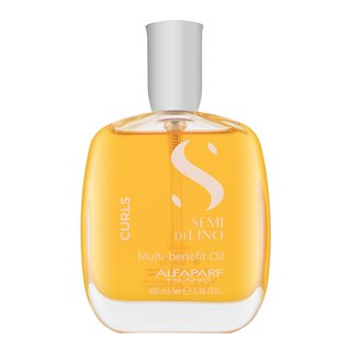 Alfaparf Milano Semi Di Lino Curls Multi-Benefit Oil Mултифункционално масло за блестяща чуплива и къдрава коса 100 ml