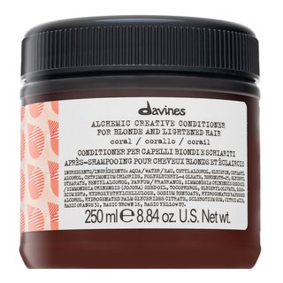 Davines Alchemic Conditioner Балсам за подчертаване на цвета на косата Coral 250 ml