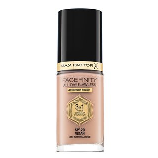 Max Factor Facefinity All Day Flawless Flexi-Hold 3in1 Primer Concealer Foundation SPF20 течен фон дьо тен 3в1 50 30 ml