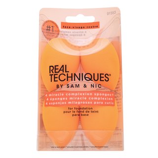Real Techniques Miracle Complexion Sponges 4 pcs гъбичка за фон дьо тен