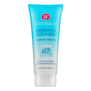 Dermacol Tea Tree Gommage Cleanser почистващ гел 100 ml