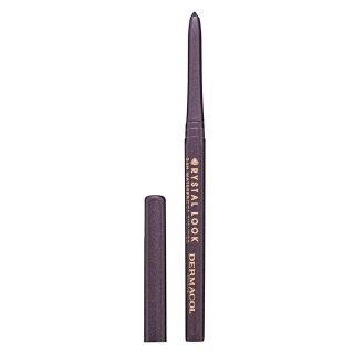 Dermacol Crystal Look 24H Waterproof Eyeliner молив за очи 02 Violet 3 g
