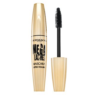 Dermacol Mega Lashes Mascara Super Volume спирала за удължаване и обем на миглите Black 13 ml