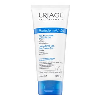 Uriage Bariederm Repairing Cica-cream With Cu-Zn успокояваща емулсия за възстановяване на кожата 200 ml
