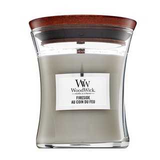 Woodwick Fireside ароматна свещ 85 g