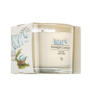 Yankee Candle Clean Cotton вотивна свещ 37 g