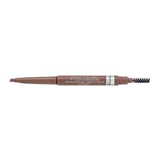 Rimmel London Brow This Way Fill & Sculpt Eyebrow Definer молив за вежди 2в1 001 Blonde 0,25 g