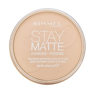 Rimmel London Stay Matte Long Lasting Pressed Powder пудра с матиращо действие 001 Transparent 14 g