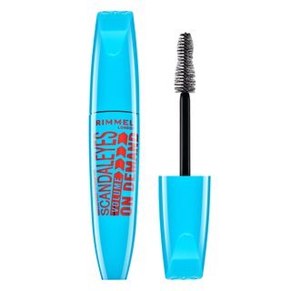 Rimmel London Scandal Eyes Volume On Demand Waterproof Mascara водоустойчива спирала за обем Black 12 ml