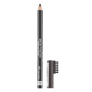Rimmel London Brow This Way Eyebrow Pencil молив за вежди 001 Dark Brown 1,4 g
