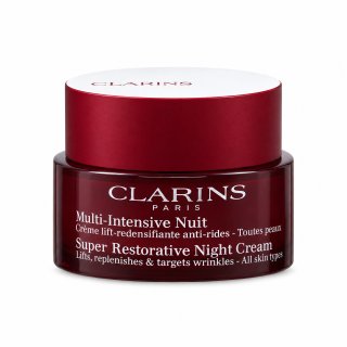 Clarins Super Restorative Night нощен серум за лице All Skin Types Cream 50 ml