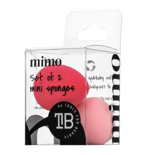 MIMO Set of 2 Mini Sponges гъбичка за фон дьо тен - комплект Pink