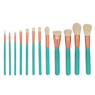 MIMO Makeup Brush Set Turquoise комплект четки 12 Pcs