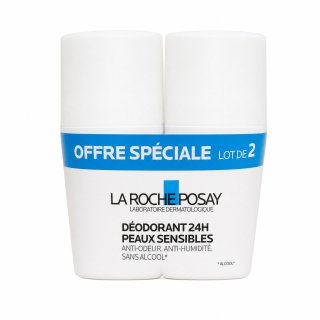 La Roche-Posay дезодорант 24H Physiological Roll-On Deodorant 2 x 50 ml