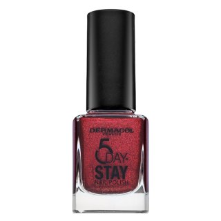 Dermacol 5 Day Stay Nail Polish лак за нокти 23 Drama Queen 11 ml