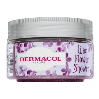 Dermacol Lilac Flower Shower пилинг за тяло Delicious Body Scrub 200 ml