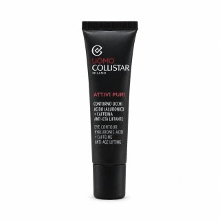 Collistar Attivi Puri лифтинг крем за подсилване Eye Contour Hyaluronic Acid   Caffeine 15 ml
