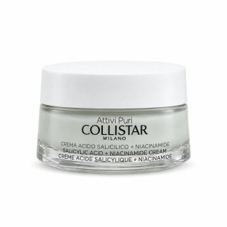 Collistar Attivi Puri подхранващ успокояващ крем Salicylic Acid + Niacinamide Cream 50 ml