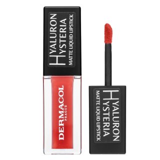 Dermacol Hyaluron Hysteria Matte Liquid Lipstick течно червило с матиращо действие No.12 4,5 ml