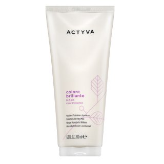 Kemon Actyva Colore Brillante Protection and Shine Mask Укрепваща маска За блясък и защита на боядисаната коса 200 ml