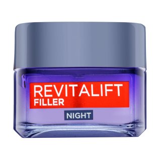 L´Oréal Paris Revitalift Filler запълващ нощен крем Hyaluronic Acid Night Cream 50 ml