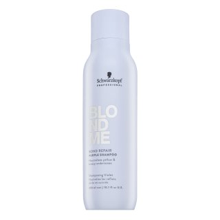 Schwarzkopf Professional BlondMe Bond Repair Purple Shampoo тонизиращ шампоан за неутрализиране на жълтите тонове 300 ml
