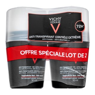 Vichy Homme дезодорант 72H Extreme-Control Anti Perspirant 2 x 50 ml
