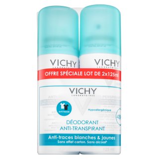 Vichy антиперспирант Deodorant Anti-Transpirant 48H - No Marks 2 x 125 ml