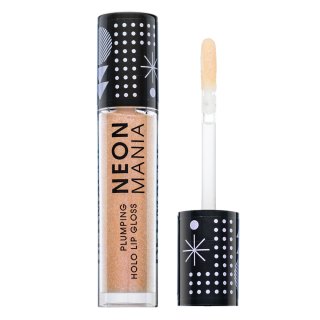 Dermacol Neon Mania Plumping Holo Lip Gloss блясък за устни 3 Rose Gold