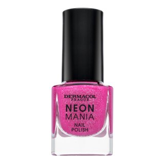 Dermacol Neon Mania Nail Polish лак за нокти 3 Purple Pulse 5 ml