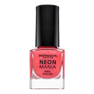 Dermacol Neon Mania Nail Polish лак за нокти 5 Bubblegum Pink 5 ml