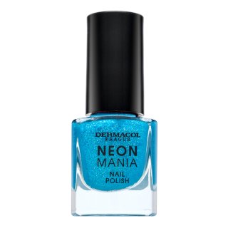 Dermacol Neon Mania Nail Polish лак за нокти 6 Azure Aqua 5 ml