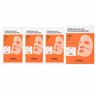 COSRX хидрогелова маска 5 PDRN Hyaluronic Acid Vital Hydrating Hydrogel Mask 3 x 34 g