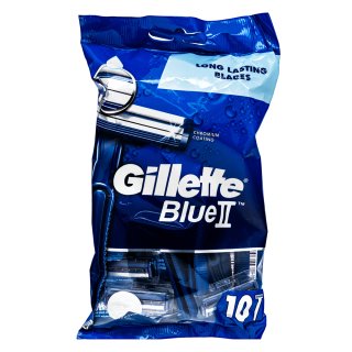 Gillette Blue II самобръсначки за еднократна употреба Disposable Razors 10 pcs