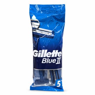 Gillette Blue II самобръсначки за еднократна употреба Disposable Razors 5 pcs