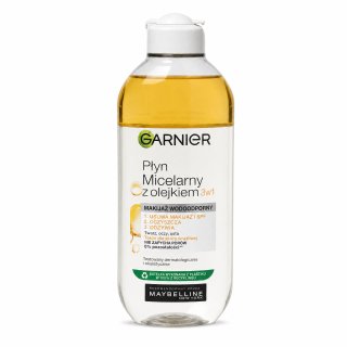 Garnier Skin Naturals мицеларна вода за отстраняване на грим Biphase Micellar Cleansing Water in Oil 400 ml