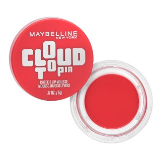 Maybelline Cloudtopia Cheek & Lip Mousse мултифункционална пяна за устни и лице 03 Divine Crimson 5 g